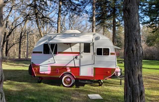 Escape the ordinary in the "Little Red Campette"