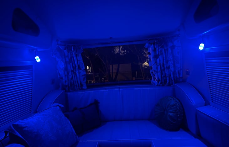 Blue light mood setting