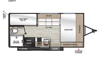 2024 Forest River RV Aurora 16BHX