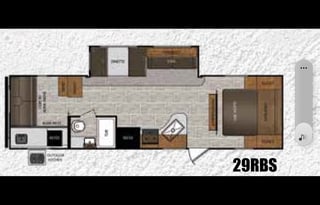 Light weight large bunk house