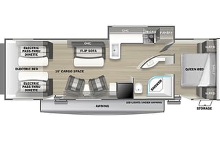 2023 Pet Friendly Shockwave Toy Hauler