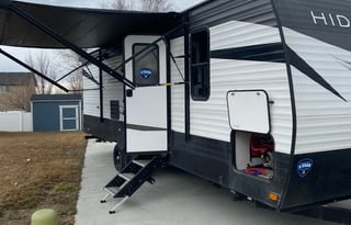 Elijah's bunkhouse trailer