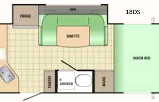 2017 Starcraft Comet Mini 18DS