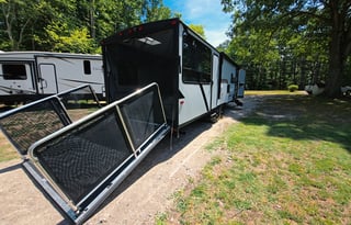 Take Your Toys Too!!  28' Forest River Toy Hauler