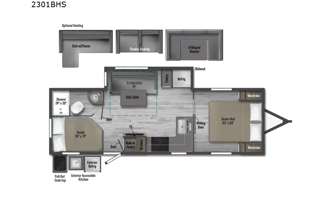 2022 Winnebago Minnie 2301BHS