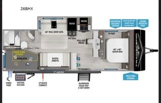 2026 Grand Design Transcend 26BHX
