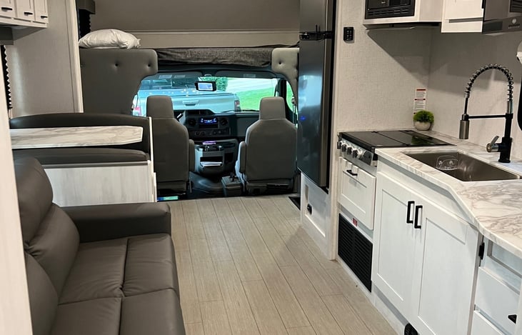 Inside w slide extended