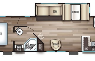 2019 Forest River Cherokee 274VFK Sleeps 6!