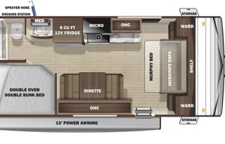 Our Bunkbed tag-along!