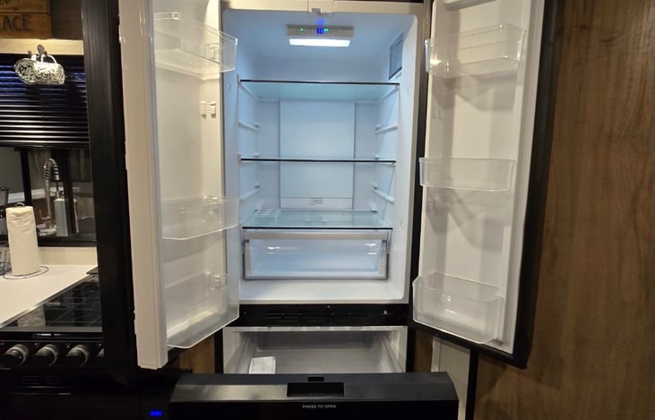 Big fridge and freezer