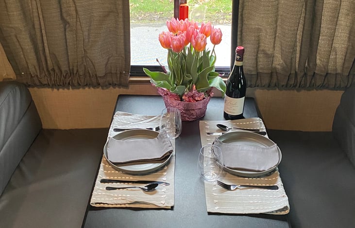 A great place to eat, play games or plan the next day's adventure!