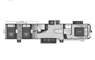 Toy Hauler Garage | Sleeps 10 | Delivery Available