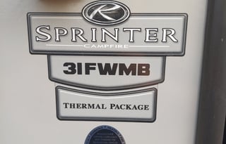 2019 Keystone RV Sprinter Campfire Edition 31FWMB