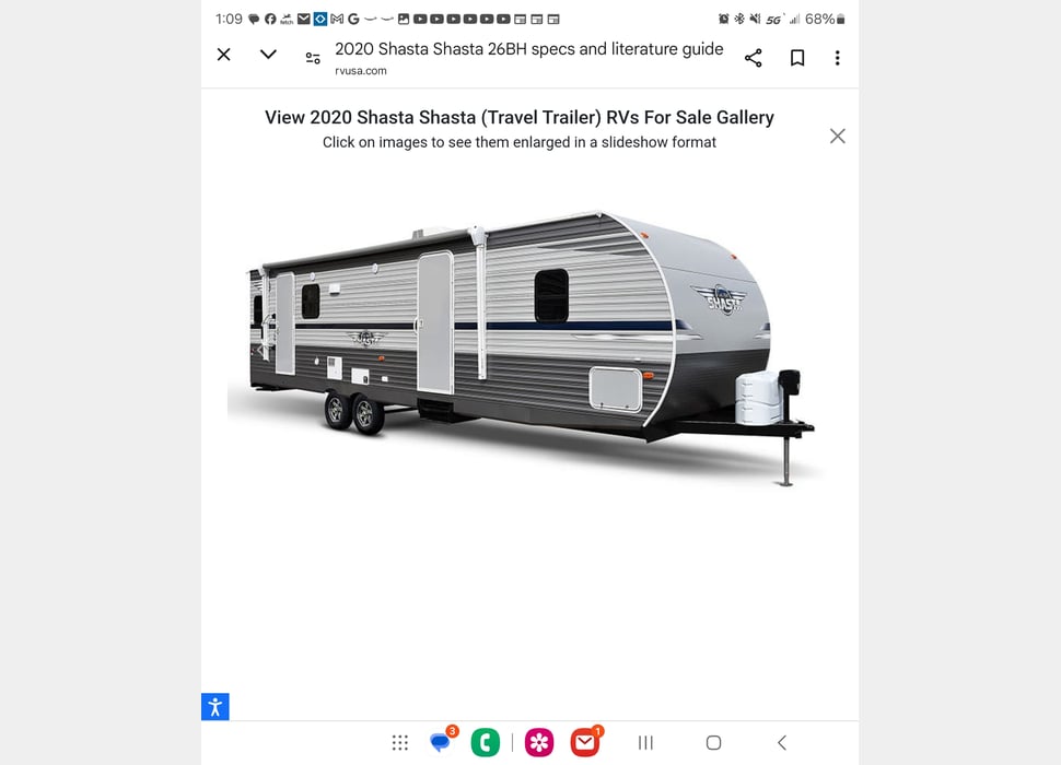 Travel Trailer rentals in Tuscola