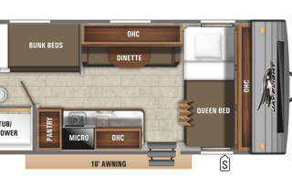 AGA 4 -	2018 Jayco Jay Flight 174BH