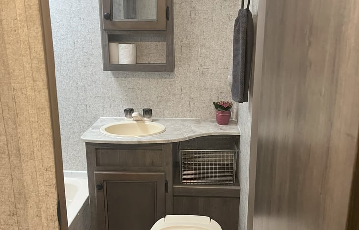 Bathroom & Vanity (also a RV Tub Shower combo)
