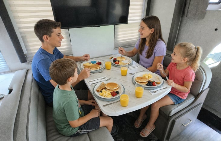 There is NOTHING better than family time around a GREAT breakfast.