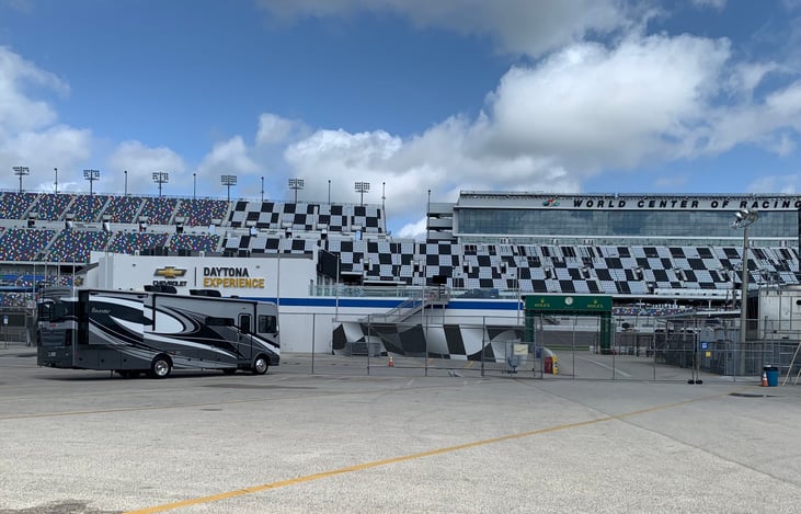 Pits Daytona International Speedway 2022