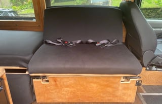 One of a Kind Classic Woody Campervan Sleeps 4/5