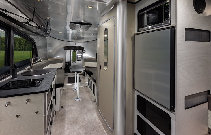 Airstream stock image