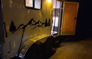 Cozy Camper Toy Hauler