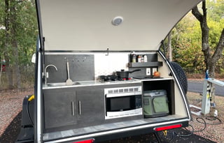 Pet Friendly Teardrop Camper with A/C and *Heater*