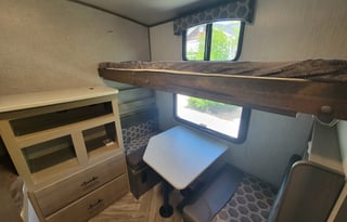 Shadow Cruiser, Bunk Room, Off-Grid Trailer