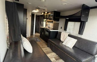 LS28 -Toy Hauler– Garage, Ramp & Full Comfort