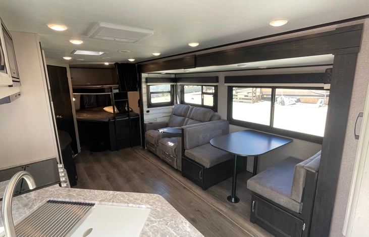 entrance view with slide out opened