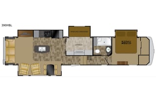 2017 Heartland Oakmont 390MBL