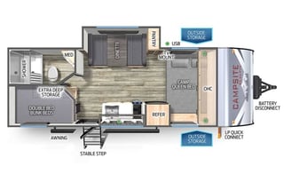 2026 Forest River RV Campsite Reserve 17LS