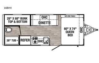 2021 Palomino Puma Ultra Lite 16BHX