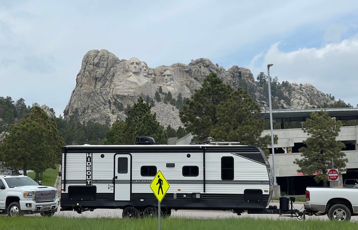 Foot of Mount Rushmore