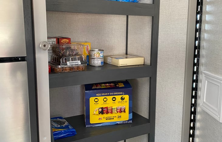 Pantry space for goodies