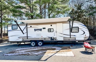 Mallori and Paul’s kid friendly trailer