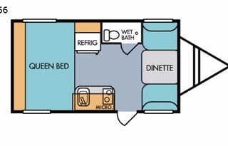 2017 Riverside RV Retro 166