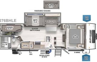 2022 Surveyor Legend 276BHLE - Family/Pet Friendly