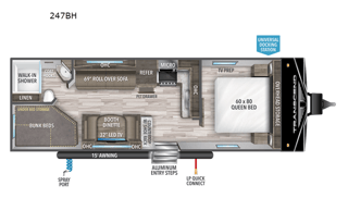 Great Family Getaway w/ Bunk House (DELIVERY ONLY)