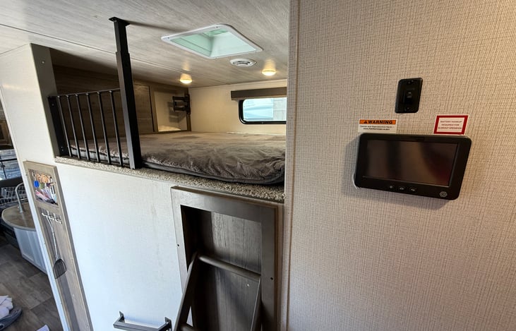 Bunk Loft Area & Main Control Screen