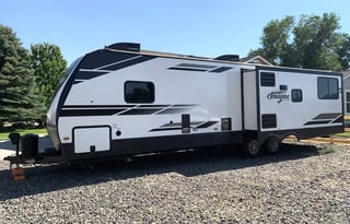 Luxury family camping