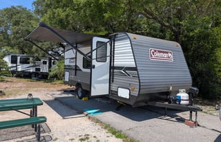 Sparks Big Dog Friendly 5 person Travel Trailer
