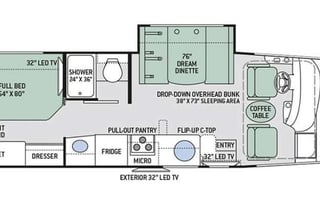 2017 Thor Motor Coach Vegas 25.4