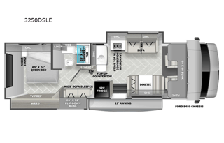 2025 Forest River RV Sunseeker LE 3250DSLE Ford