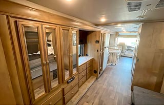 Family unit with two full-sized bathrooms.