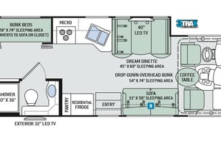 2017 Thor Motor Coach Miramar 34.3
