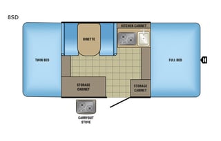 Perfect little Pop Up w/AC