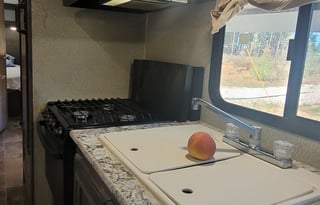 2018 Keystone Passport at neat Cozy Acres RV Park