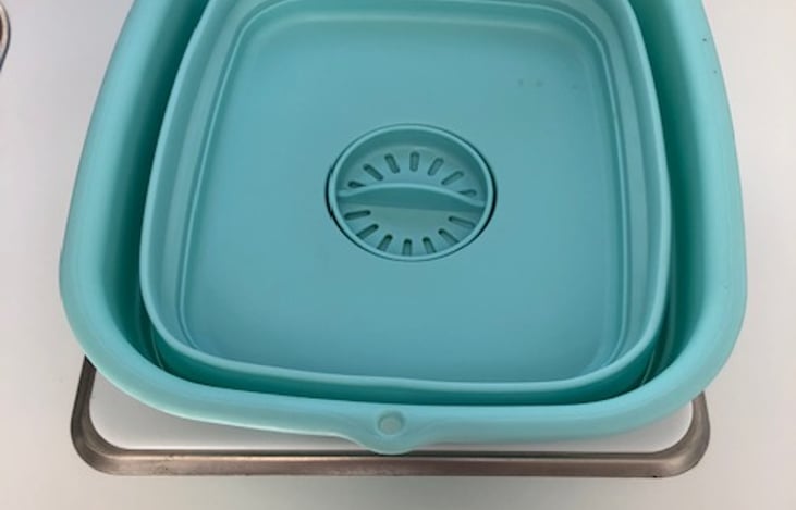 collapsable wash tub