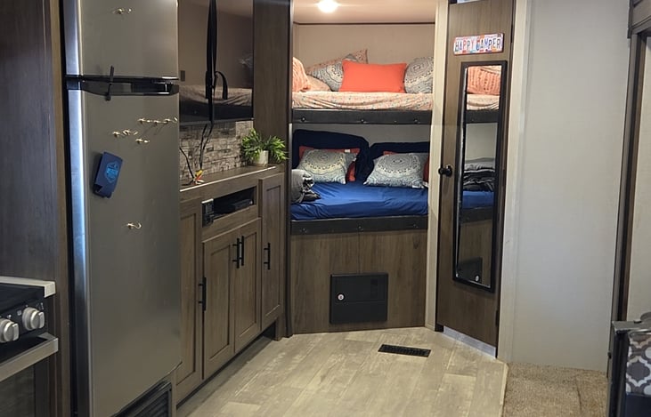 Large Double Bunk Top and Bottom