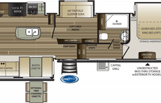 2020 Keystone RV Cougar 368MBI 5th Wheel Sleeps 10